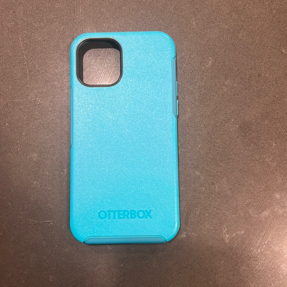 Light Blue iphone 12/12 pro OtterBox case